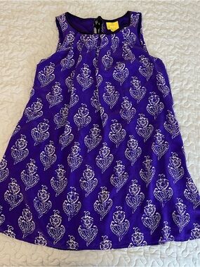 Anthropologie Maeve Purple Floral Women’s Mini Dress